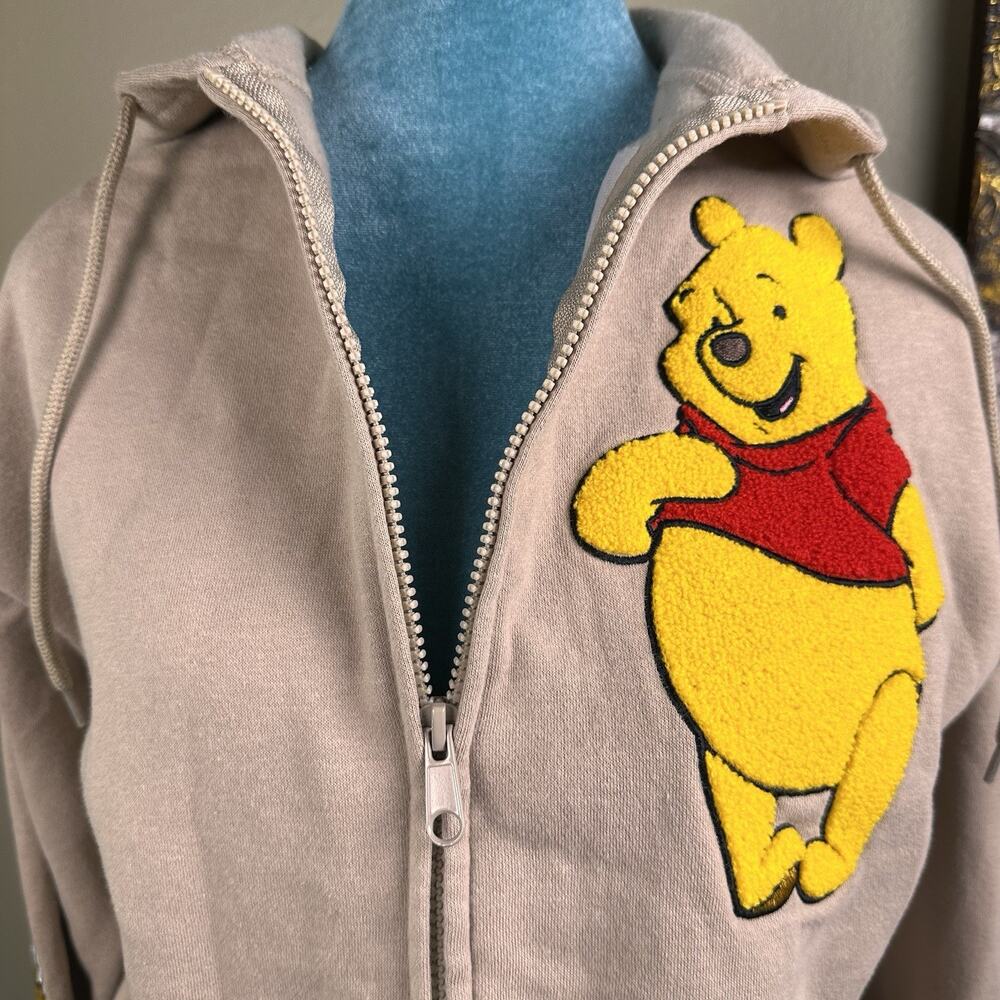 Winnie the Pooh Disney women M Zip Hoodie Excellent - Picture 15 of 16